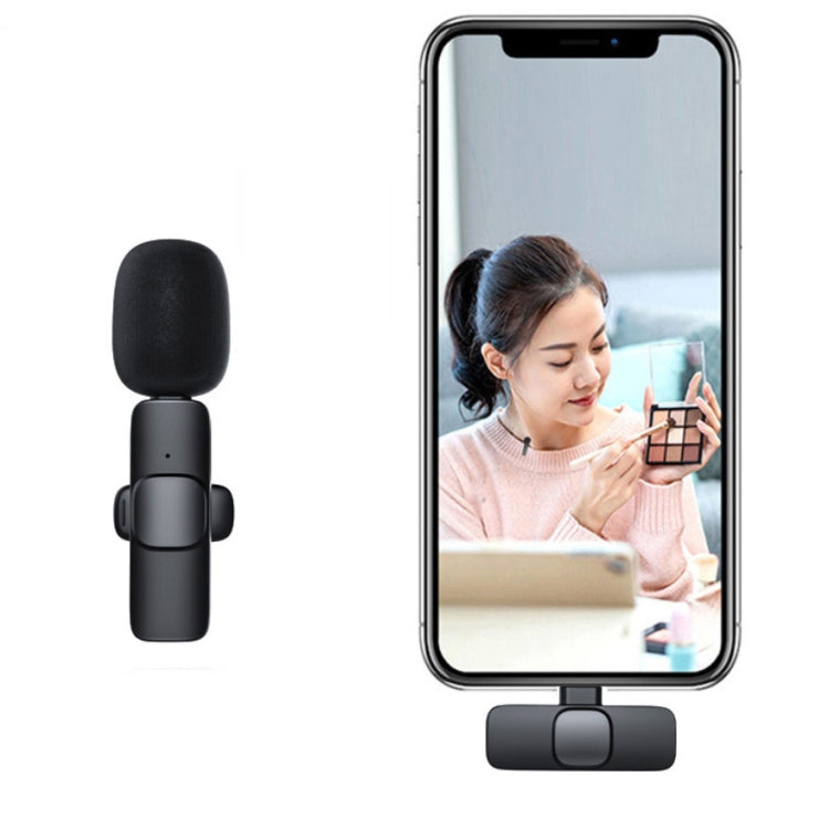 Lavalier Wireless Microphone Mobile Phone Live Video Shooting Small Microphone, Specification: 8 Pin Direct 1 To 1