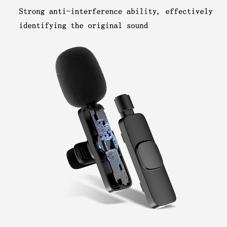 Lavalier Wireless Microphone Mobile Phone Live Video Shooting Small Microphone, Specification: 8 Pin Direct 1 To 1