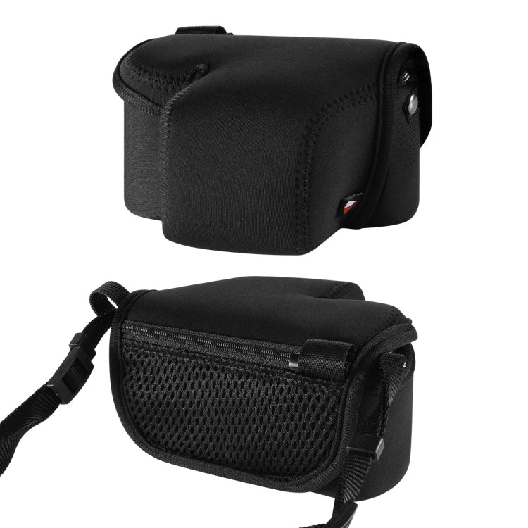 HG01 Neoprene One-Shoulder Zipper Camera Bag For Sony SLR Camera Small Bag