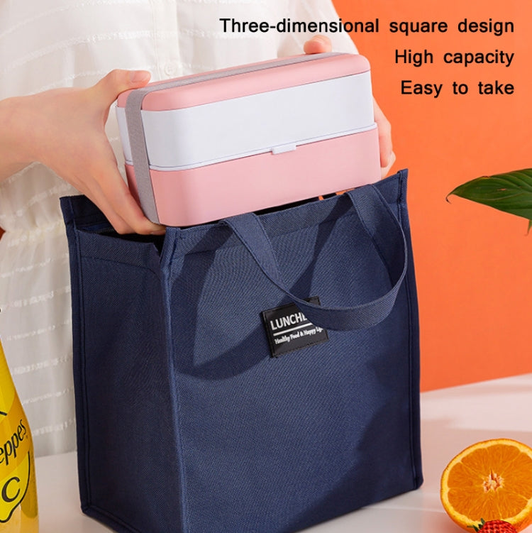 Thickened Aluminum Foil Insulation Lunch Box Bag Waterproof Portable Meal Bag, Specification: 26x34x16cm