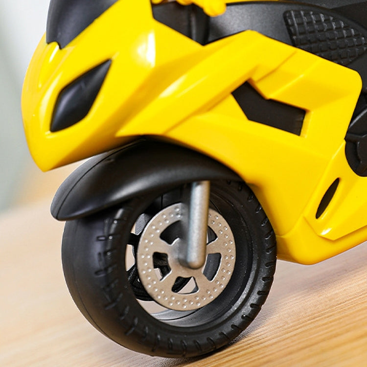 Motorcycle Alarm Clock Ornaments Creative Child Gift Clock