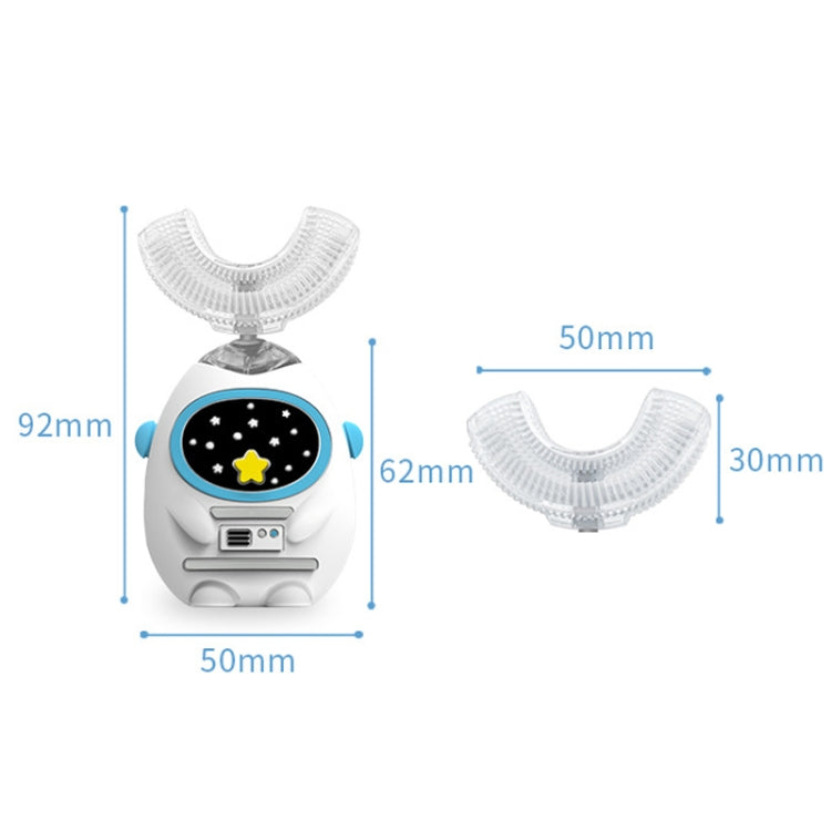 T5-1102 Automatic U-Shaped Baby Electric Toothbrush Smart Voice Sonic Waterproof Toothbrush