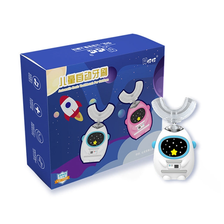T5-1102 Automatic U-Shaped Baby Electric Toothbrush Smart Voice Sonic Waterproof Toothbrush