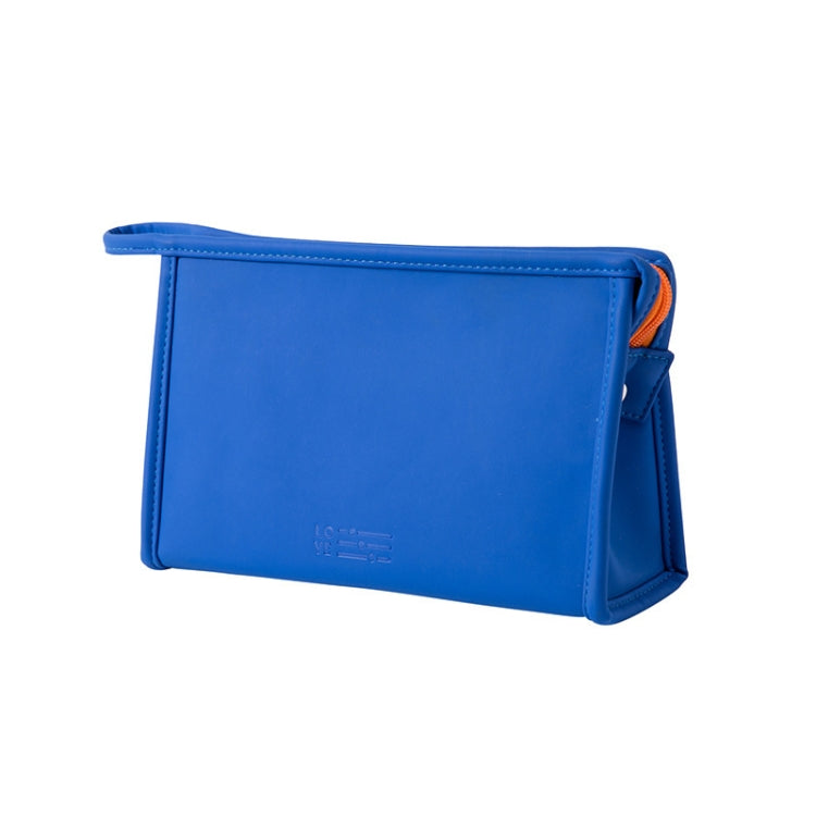 PU Waterproof Cosmetic Bag Large Capacity Travel Portable Toiletry Storage Bag, Specification: 24x14x8cm