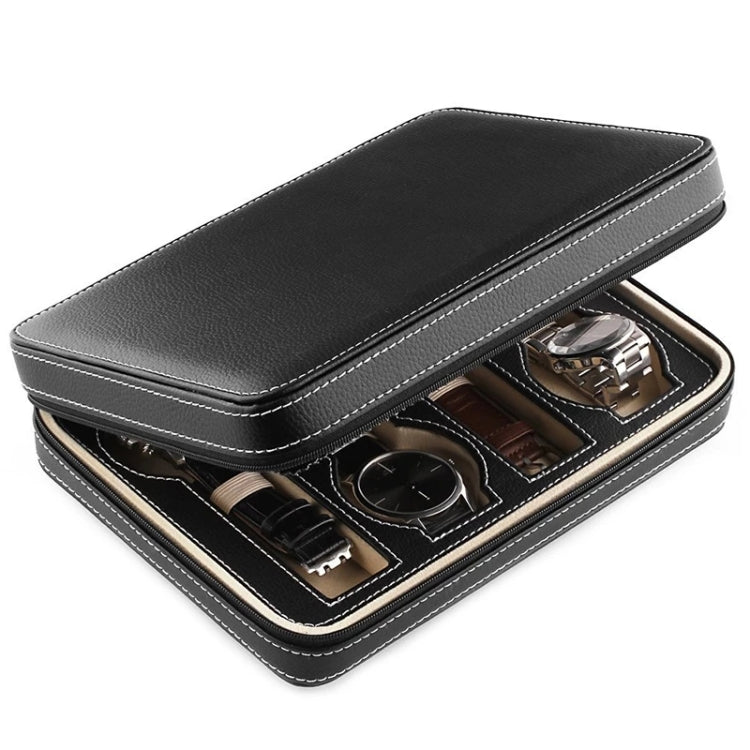 8-Digit Watch Storage Box Watch Display Box Portable Watch Travel Bag, Specification: 24 x 18 x 6cm