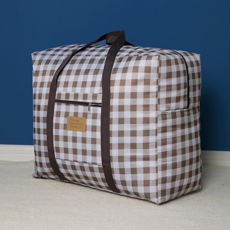 Oxford Cloth Washable Dustproof Quilt Storage Bag Travel Moving Portable Storage Bag, Specification: 43x33x18cm
