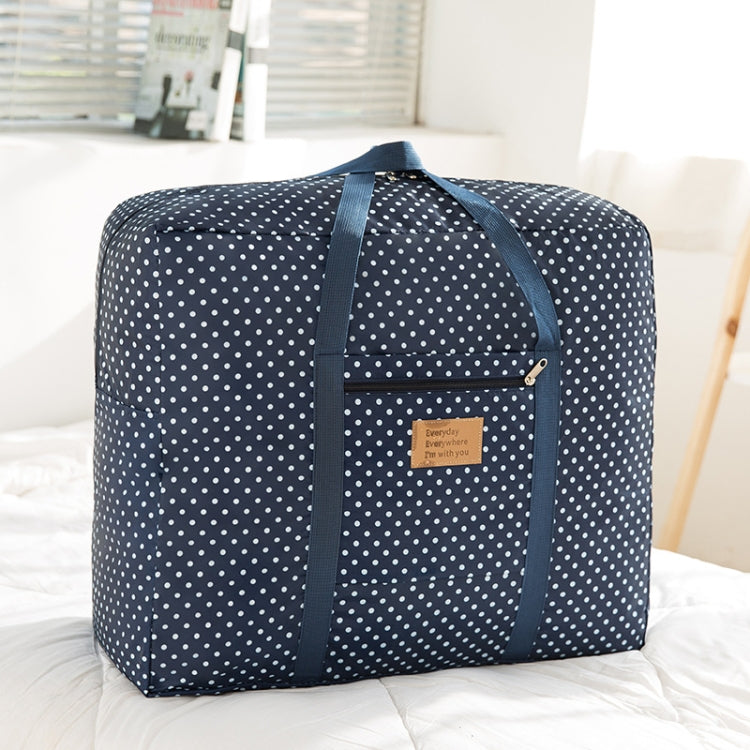 Oxford Cloth Washable Dustproof Quilt Storage Bag Travel Moving Portable Storage Bag, Specification: 50x40x25cm