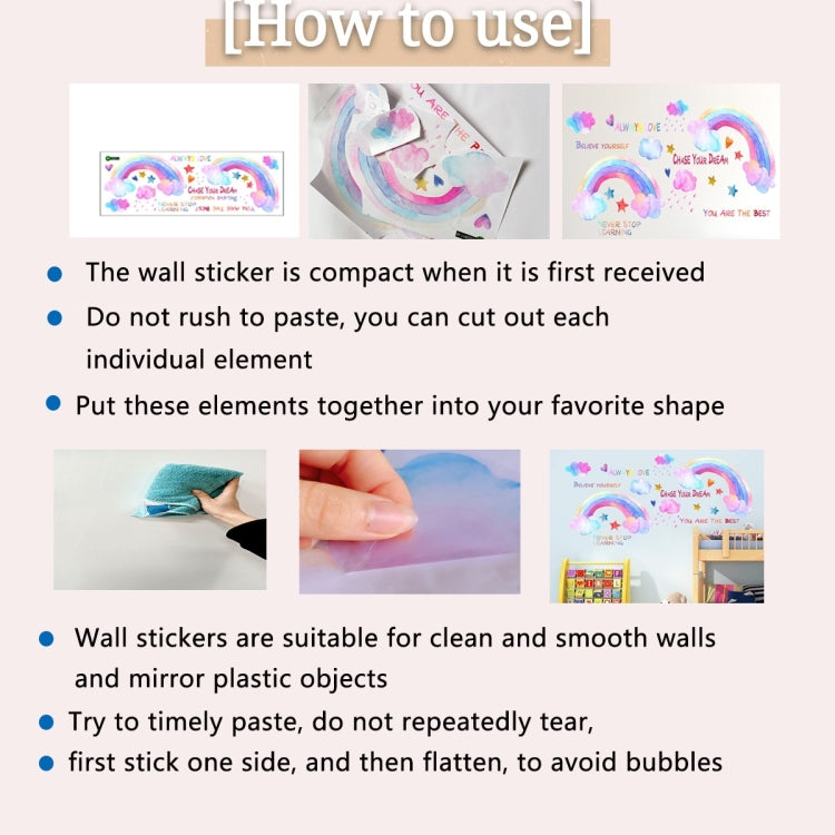 2 Sets ZSZ1757 Luminous Colorful Universe Planet Wall Stickers Children Room Living Room Simple Decorative Wall Stickers