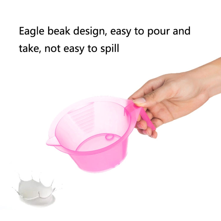 2 Sets S1042 Hair Dyeing Bowl Stirring Stick Hair Salon Hair Dyeing Supplies Whisk Multifunctional Mask Mixer Set(Black)