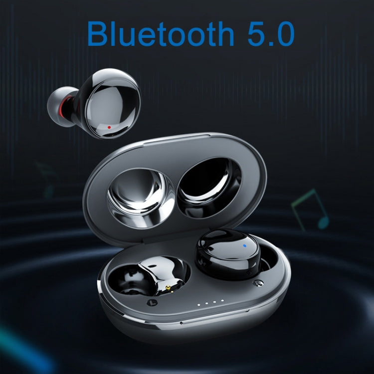 C5M Wireless Mini Bluetooth Headset Sports Game Non-Delayed Headphones(Black)