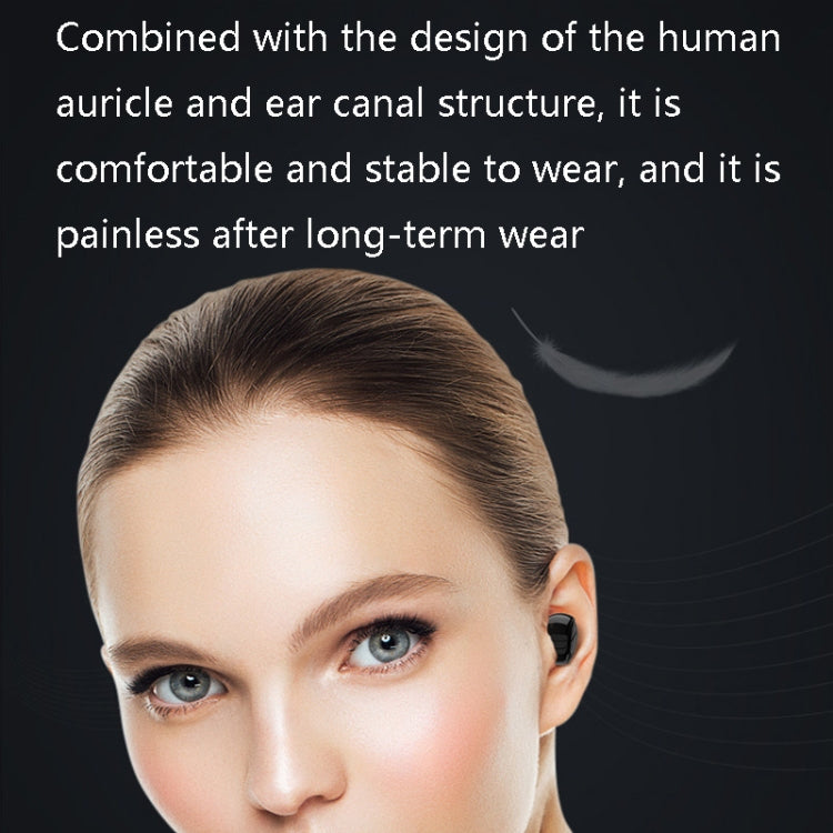 C5M Wireless Mini Bluetooth Headset Sports Game Non-Delayed Headphones(Black)