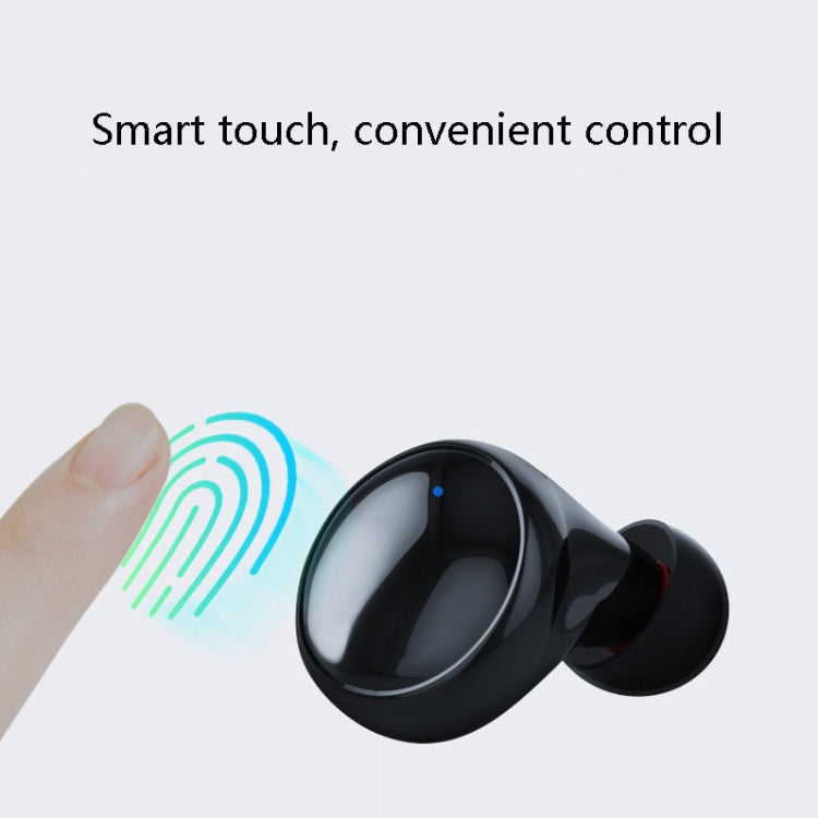 C5M Wireless Mini Bluetooth Headset Sports Game Non-Delayed Headphones(Black)