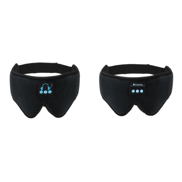 Smart Sleep Bluetooth Eye Mask 3D Music Eye-protection Eye Mask, Specification: YR-04E (No Waterproof Bag)