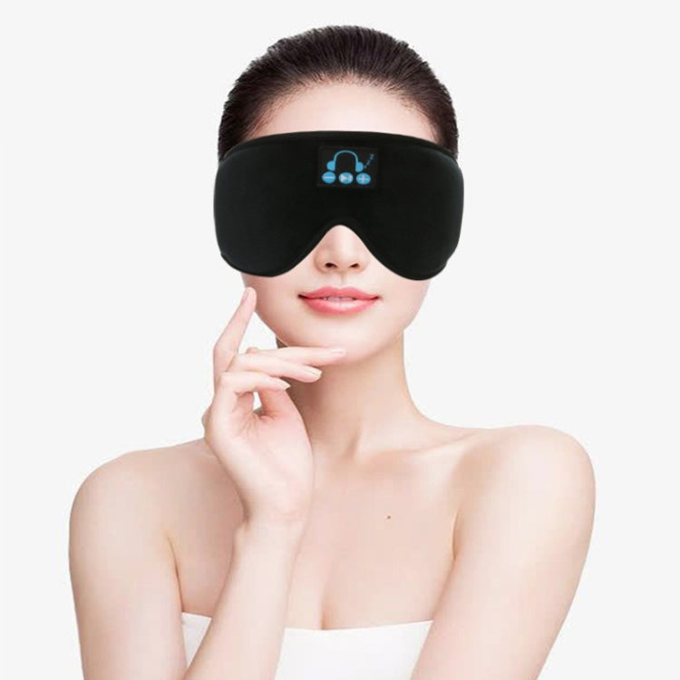 Smart Sleep Bluetooth Eye Mask 3D Music Eye-protection Eye Mask, Specification: YR-04E (No Waterproof Bag)
