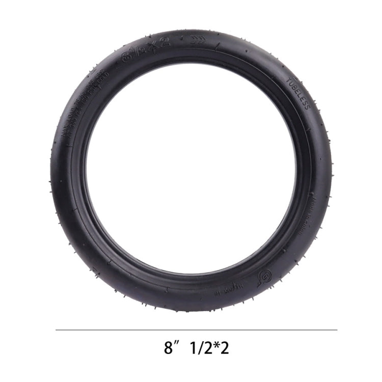 2 PCS For Xiaomi Xiaomi Mijia M365 / M365 Pro Electric Scooter Tire, Style: Black Tire