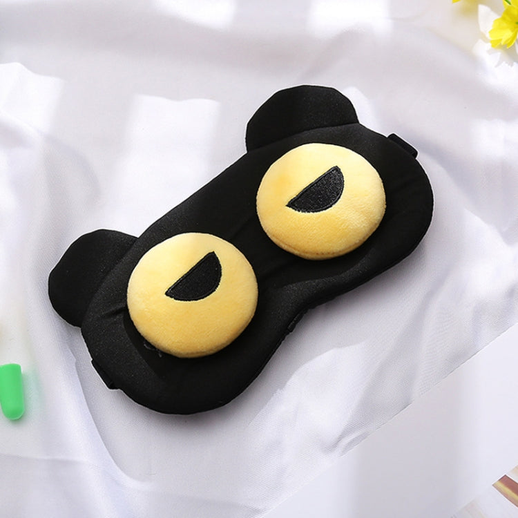 2 PCS Men And Women Sleeping Goggles Cute Cartoon Children Funny Student Goggles Sleep Hood