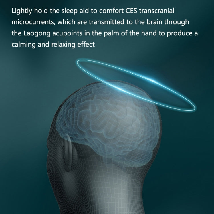 ZMY001 Handheld Sleep Aid CES Pulse Smart Second Sleep Sleeper(White)