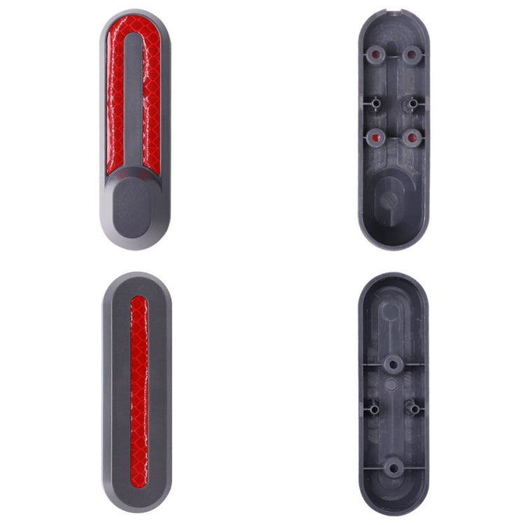 2 PCS Electric Scooter Wheel Four-way Side Decorative Cover With Reflective Strips For Xiaomi Mijia 1S / Pro