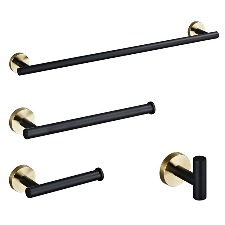 4 PCS / Set 450604G 304 Stainless Steel Towel Rack Set Towel Rack, Size: 40cm
