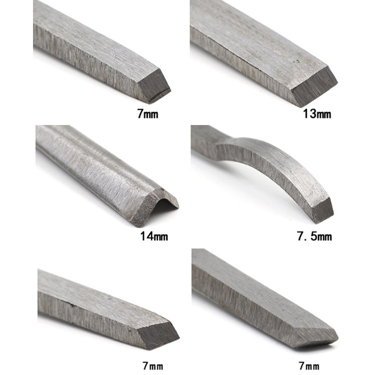 14 In 1 Woodworking Carving Chisel Hand Carving Knife With Storage Tool Bag