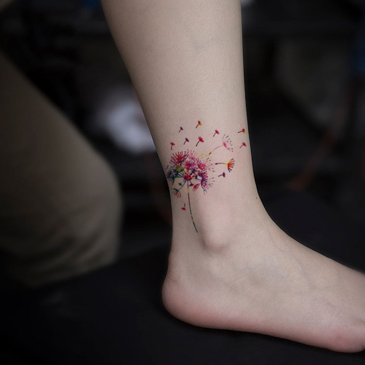 20 PCS Waterproof Flower Arm Tattoo Sticker