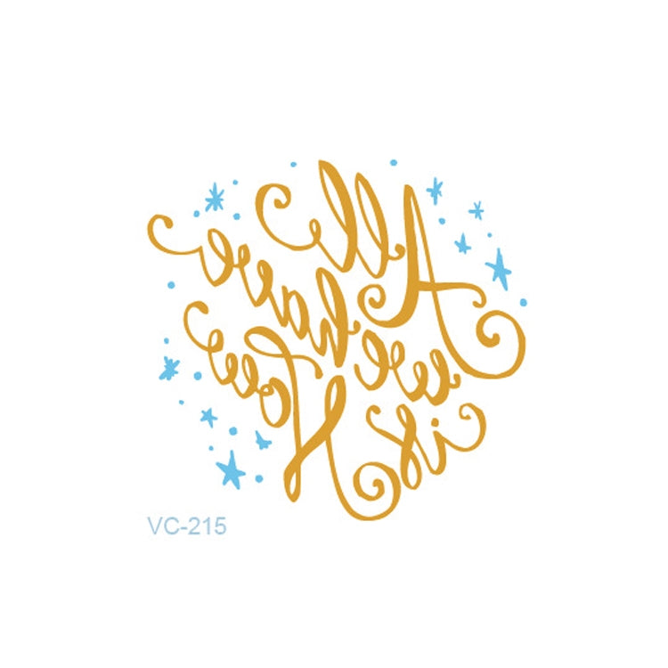 20 PCS Waterproof Bachelor Party Hot Stamping Wedding Bridal Tattoo Stickers