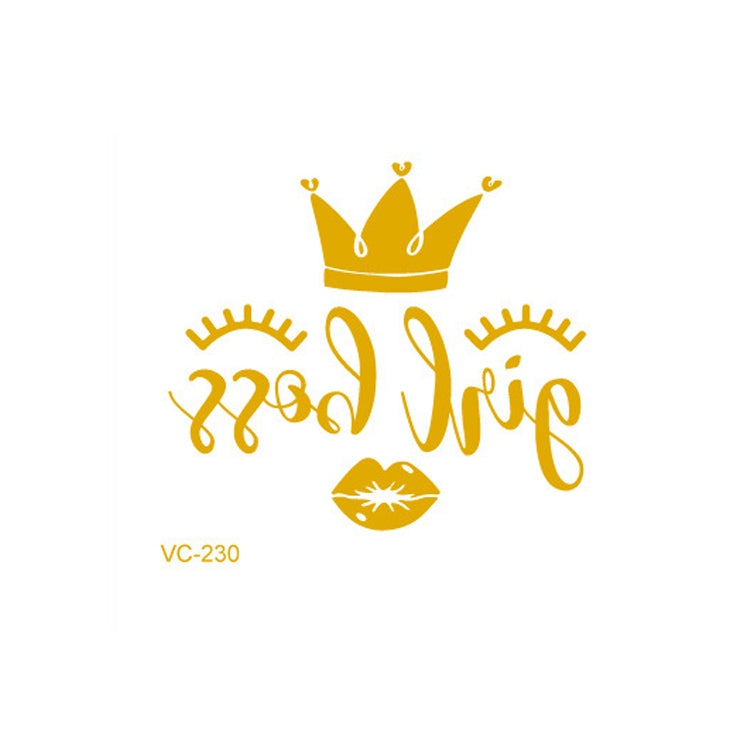 20 PCS Waterproof Bachelor Party Hot Stamping Wedding Bridal Tattoo Stickers