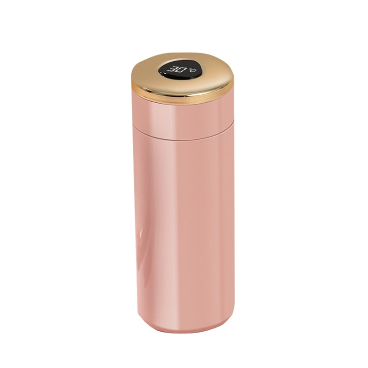 H1018 Smart Insulation Cup 316 Stainless Steel Business Water Cup, Colour: Pink 420ml