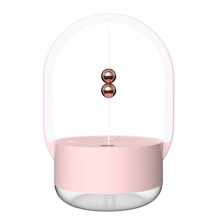 JSQ-36 Desktop Humidifier Hand-Held Night Light Hydrating Instrument(Pink)