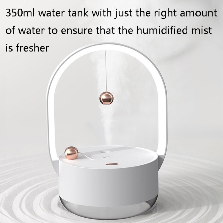 JSQ-36 Desktop Humidifier Hand-Held Night Light Hydrating Instrument(Pink)