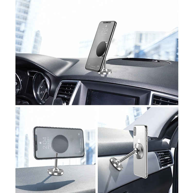 ZZ078 High-Feet Double-Ball Phone Bracket Car Magnetic Lazy Phone Holder
