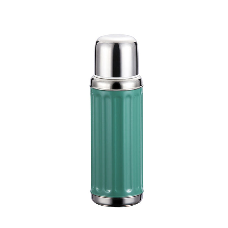 Retro Stainless Steel Vacuum Flask Large Capacity Portable Water Cup, Capacity: 450ml