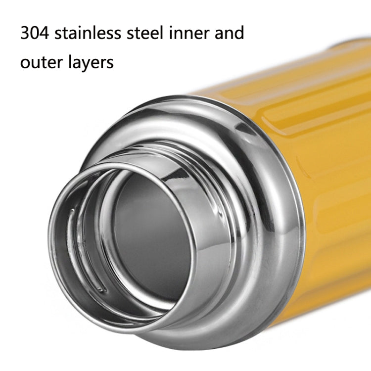 Retro Stainless Steel Vacuum Flask Large Capacity Portable Water Cup, Capacity: 450ml