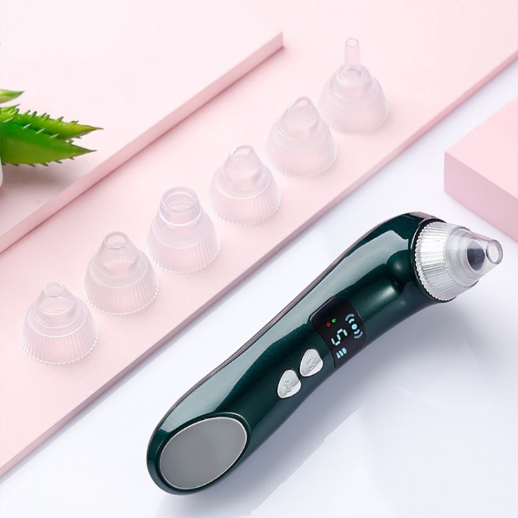 Blackhead Beauty equipment Electric Heating Pore Cleaner, Colour: Heating (Green)