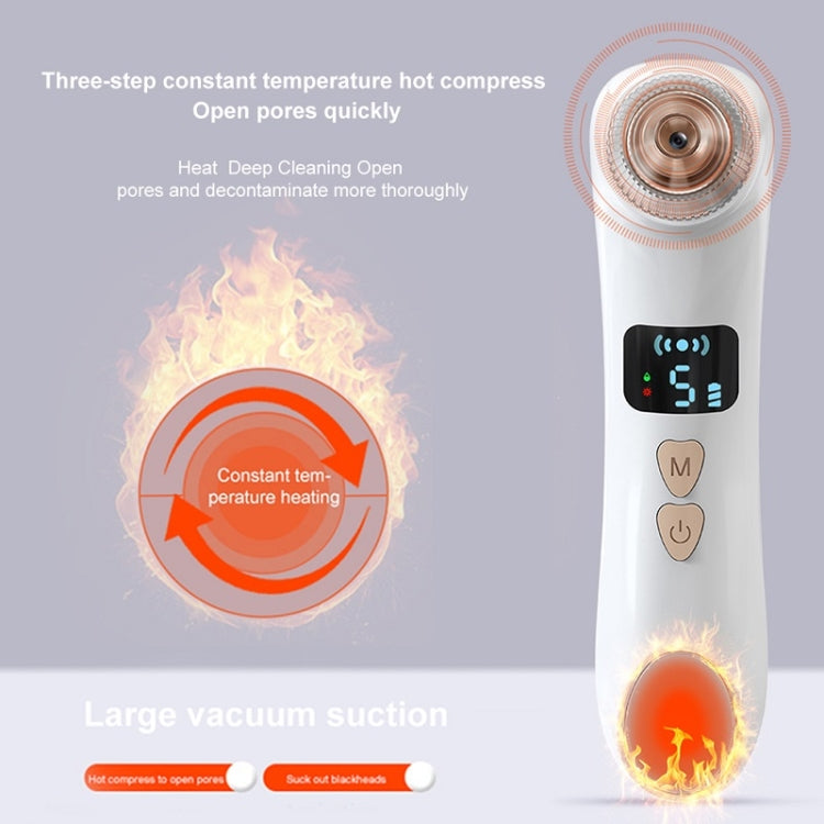 Blackhead Beauty equipment Electric Heating Pore Cleaner, Colour: Heating (Green)