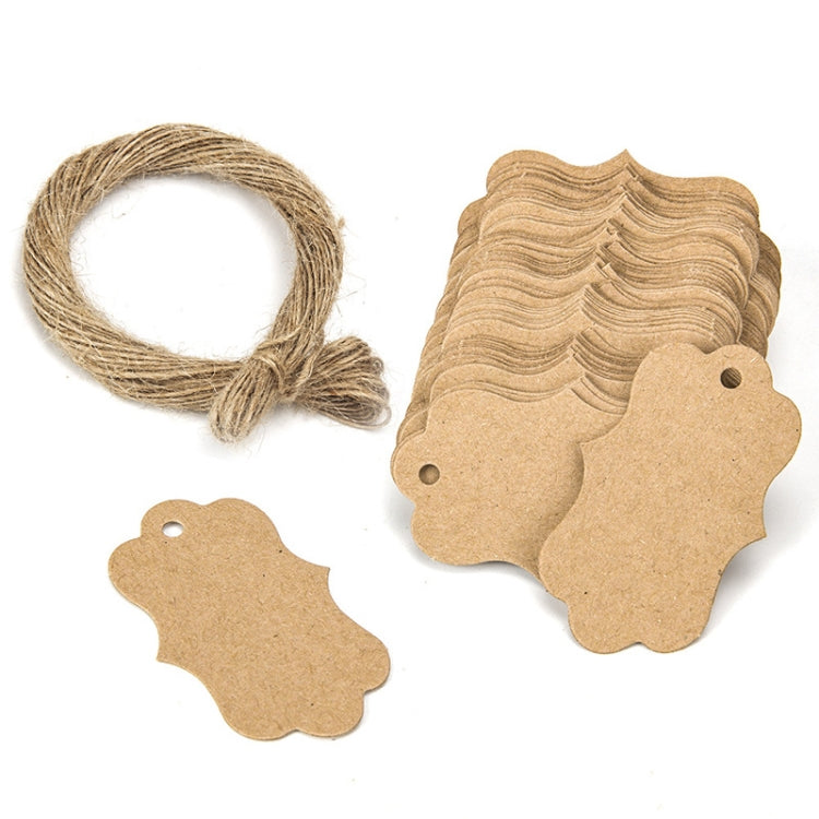 2 Packs Gift Packaging Tag With Twine