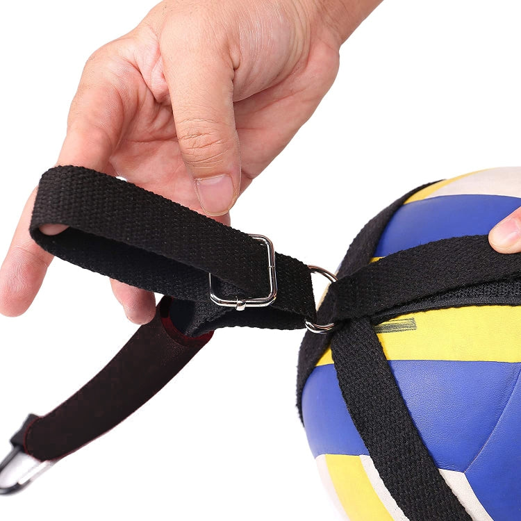 Suspended Basketball Jump Training Aid Volleyball Foam Stick Swivel Bandage Juggle Device(Black)