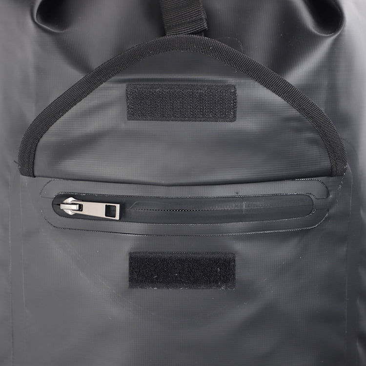 TM0319007 Cycling Large Capacity Travel Backpack PVC Swimming Drifting Water Waterproof Bag, Size: 20L(Black)