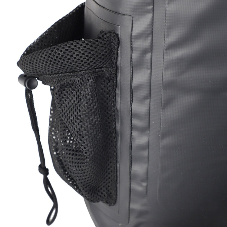 TM0319007 Cycling Large Capacity Travel Backpack PVC Swimming Drifting Water Waterproof Bag, Size: 20L(Black)