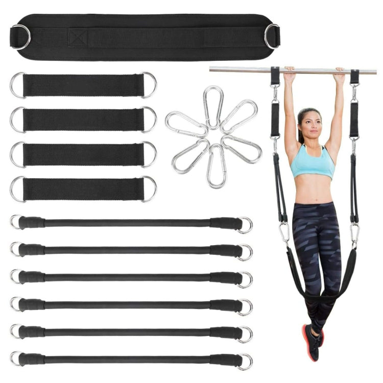 Pull-Up Assist Belt Suspension Belt Fitness Equipment(Black)