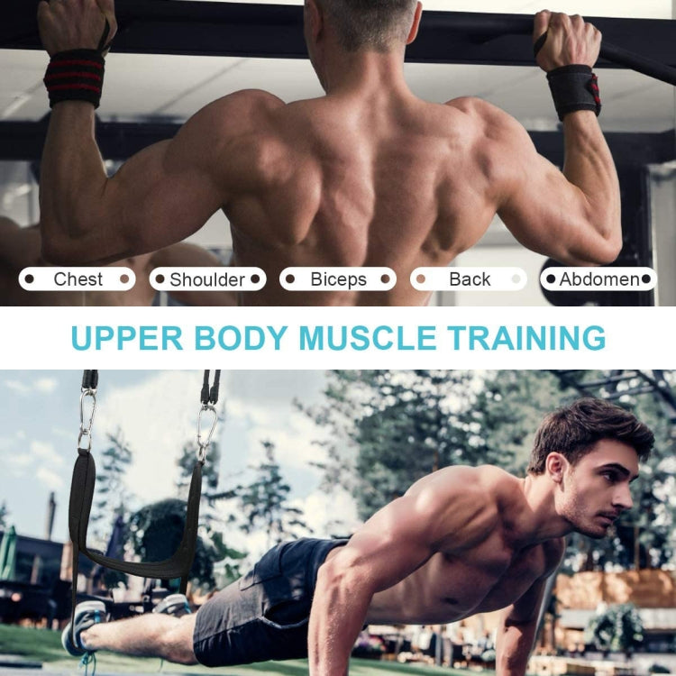 Pull-Up Assist Belt Suspension Belt Fitness Equipment(Black)