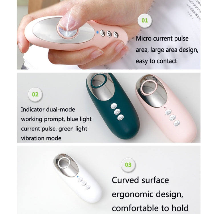 D30 Intelligent Sleep Aid Ultrasonic Mechanical Pulse Negative Ion Hand Sleeper(Green)