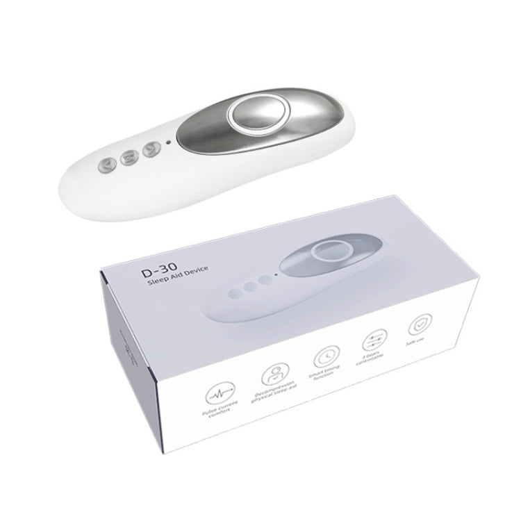 D30 Intelligent Sleep Aid Ultrasonic Mechanical Pulse Negative Ion Hand Sleeper(Green)