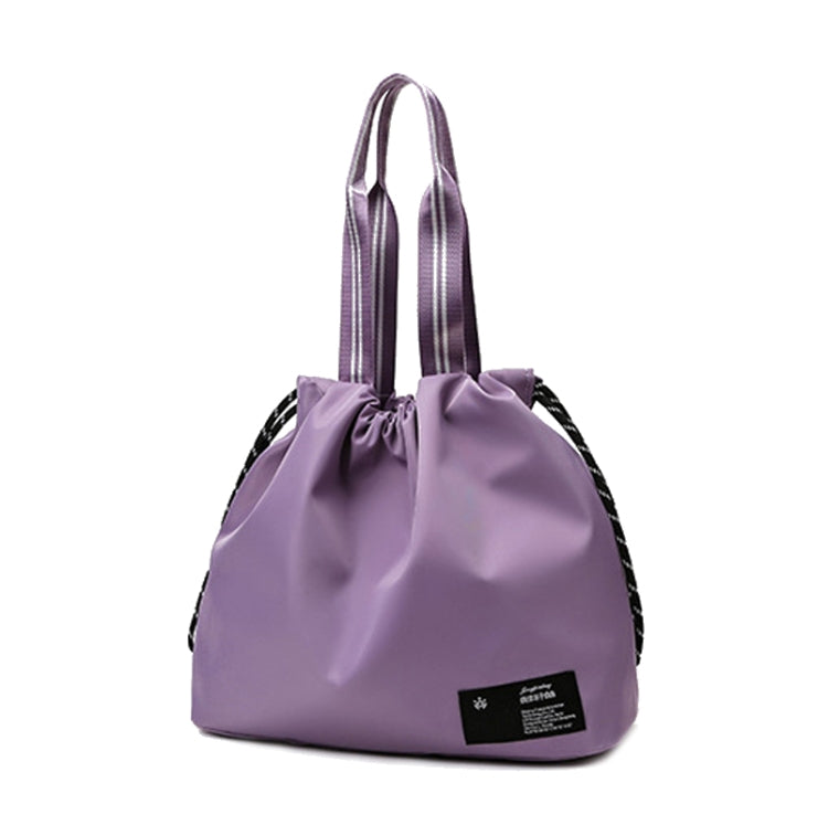 Yoga Fitness Bag Female Dry And Wet Separation Leisure Outdoor Nylon Shoulder Bag Anti-Splash Short Travel Bag