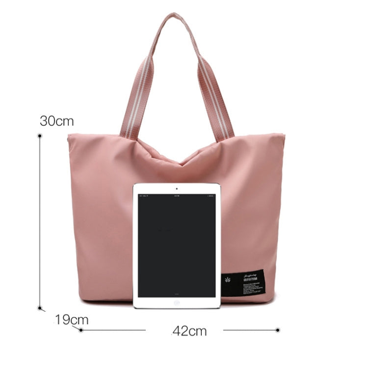 Yoga Fitness Bag Female Dry And Wet Separation Leisure Outdoor Nylon Shoulder Bag Anti-Splash Short Travel Bag