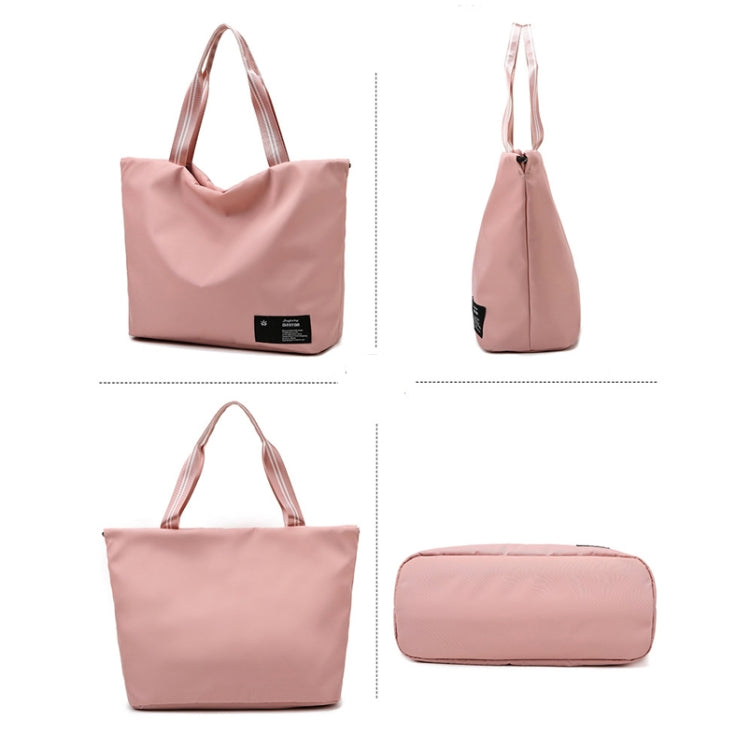 Yoga Fitness Bag Female Dry And Wet Separation Leisure Outdoor Nylon Shoulder Bag Anti-Splash Short Travel Bag