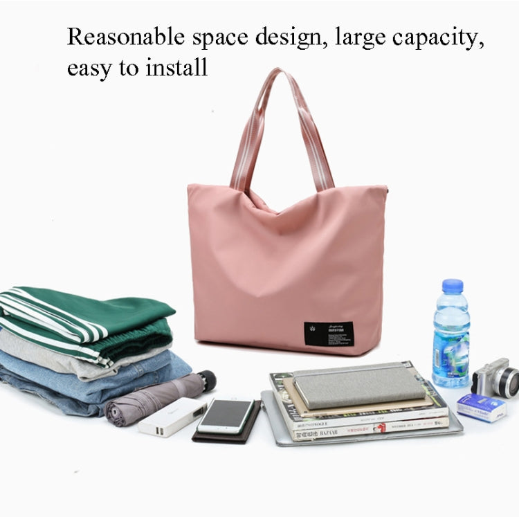 Yoga Fitness Bag Female Dry And Wet Separation Leisure Outdoor Nylon Shoulder Bag Anti-Splash Short Travel Bag