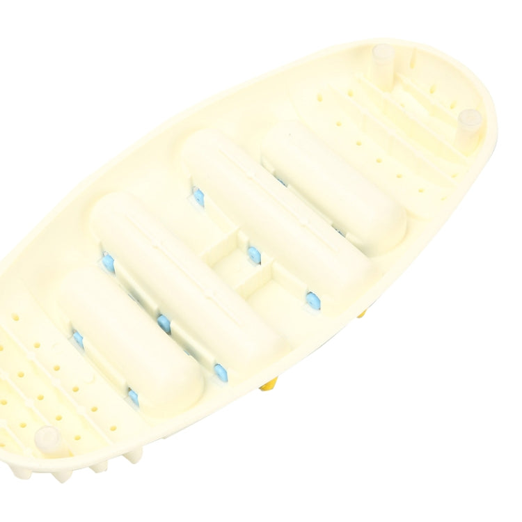 2 PCS 666 Household Stimulating And Kneading Foot Acupuncture Point Roller Type Foot Massager(White)