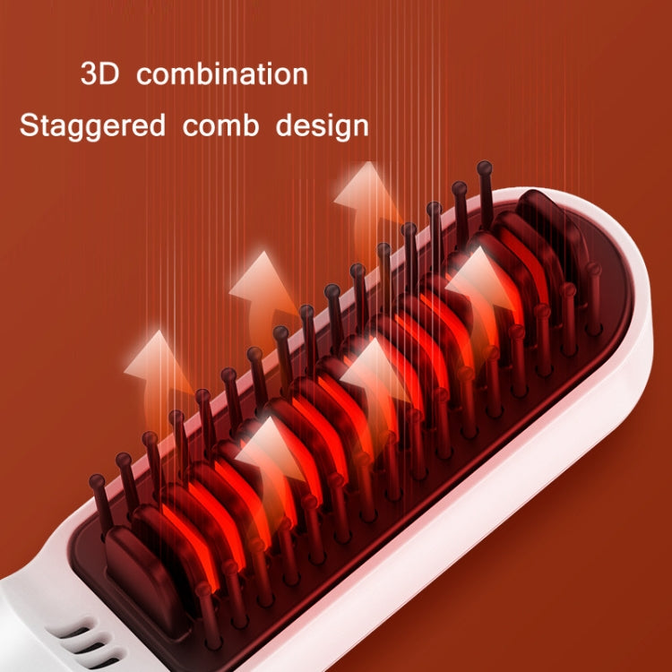 USB Charging Dual-Purpose Mini Multi-Function Portable Hair Straightening Comb