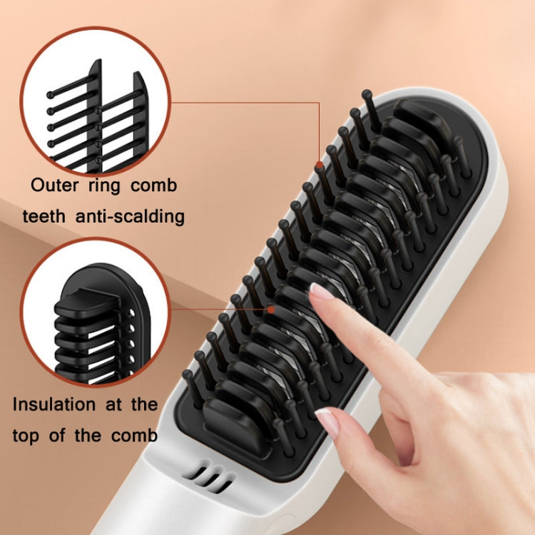 USB Charging Dual-Purpose Mini Multi-Function Portable Hair Straightening Comb